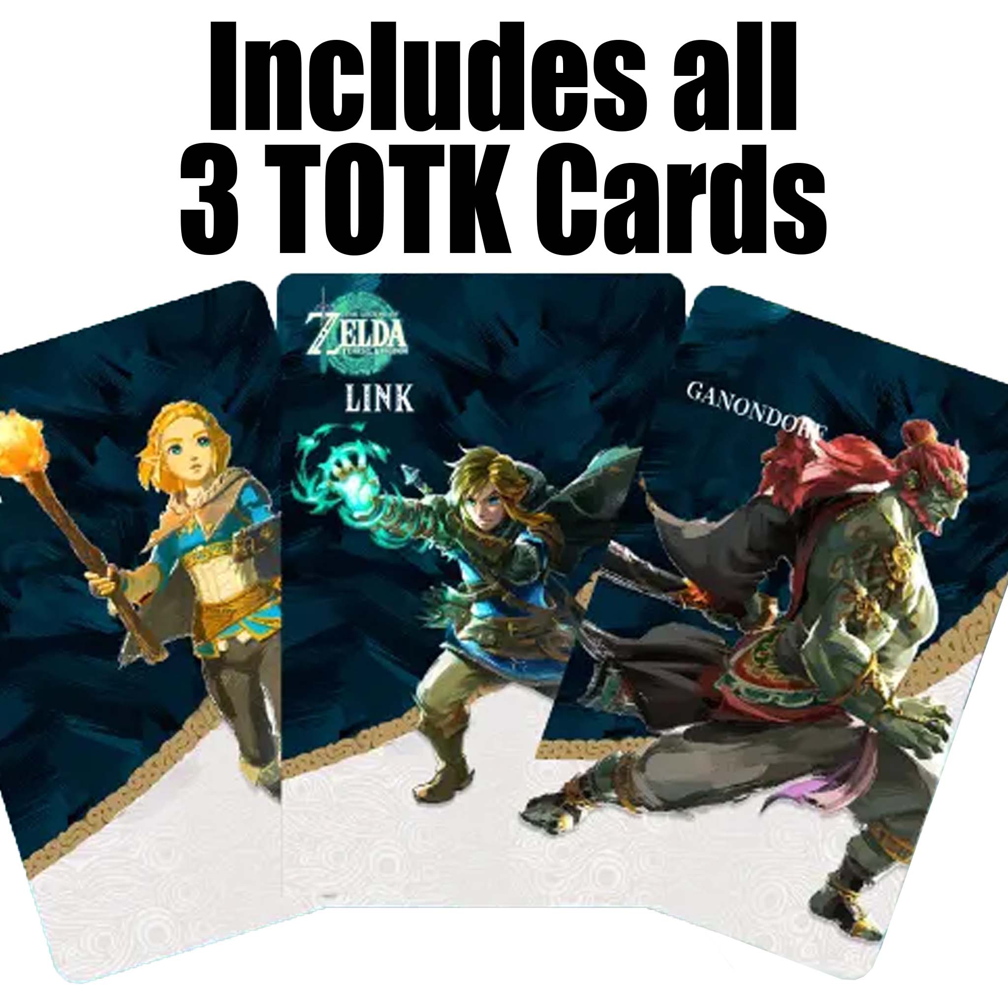 Zelda Amiibo Cards 40 PCS for Nintendo Switch 2/Switch 1