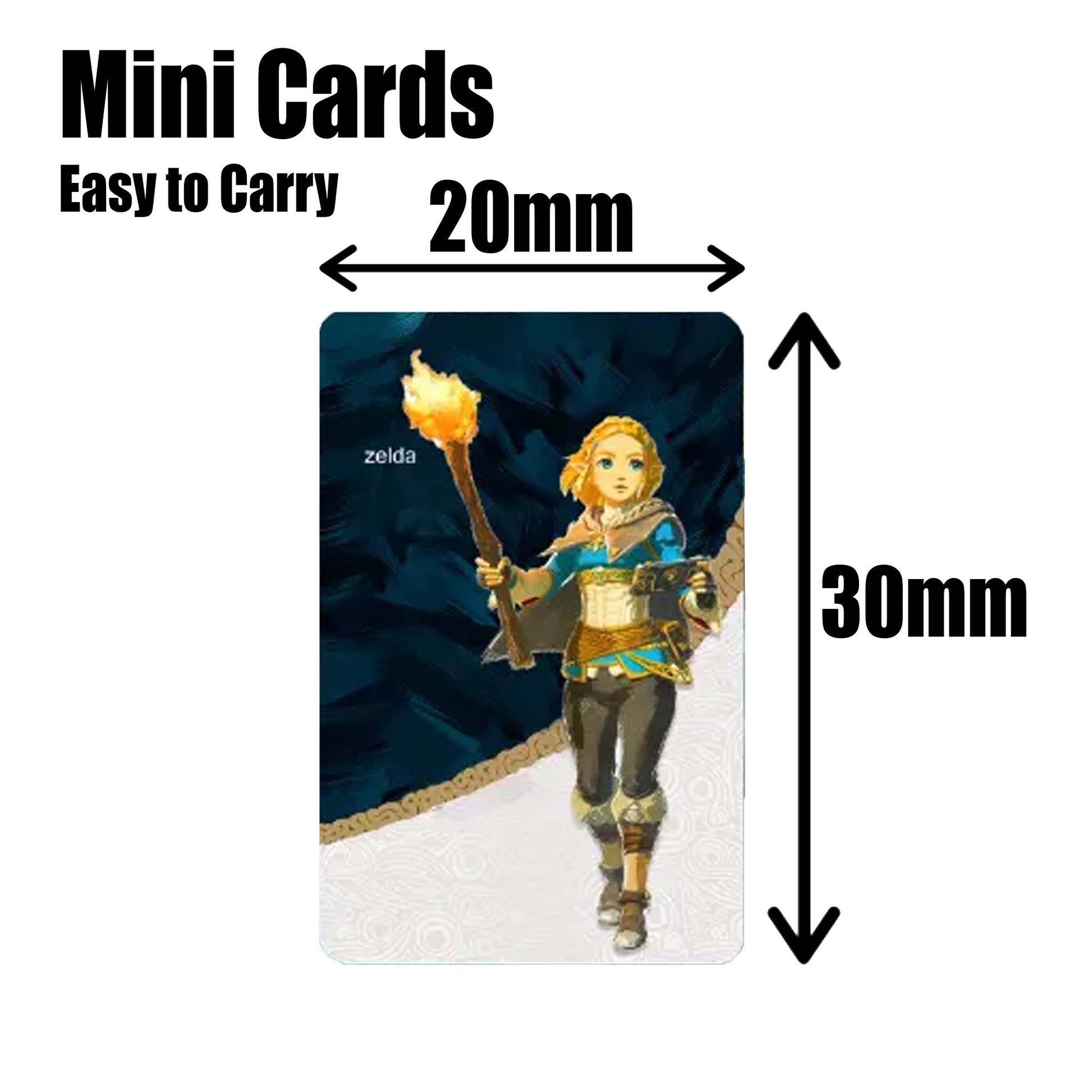 3€01 sur Link Mini Cartes Amiibo pour Zelda Tears of The Kingdom