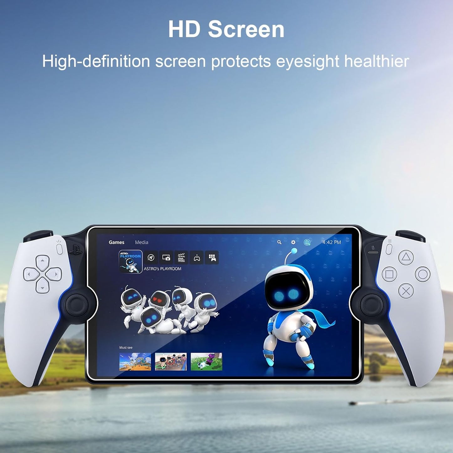 Screen Protector for PlayStation Portal Remote Player (2 Pack)