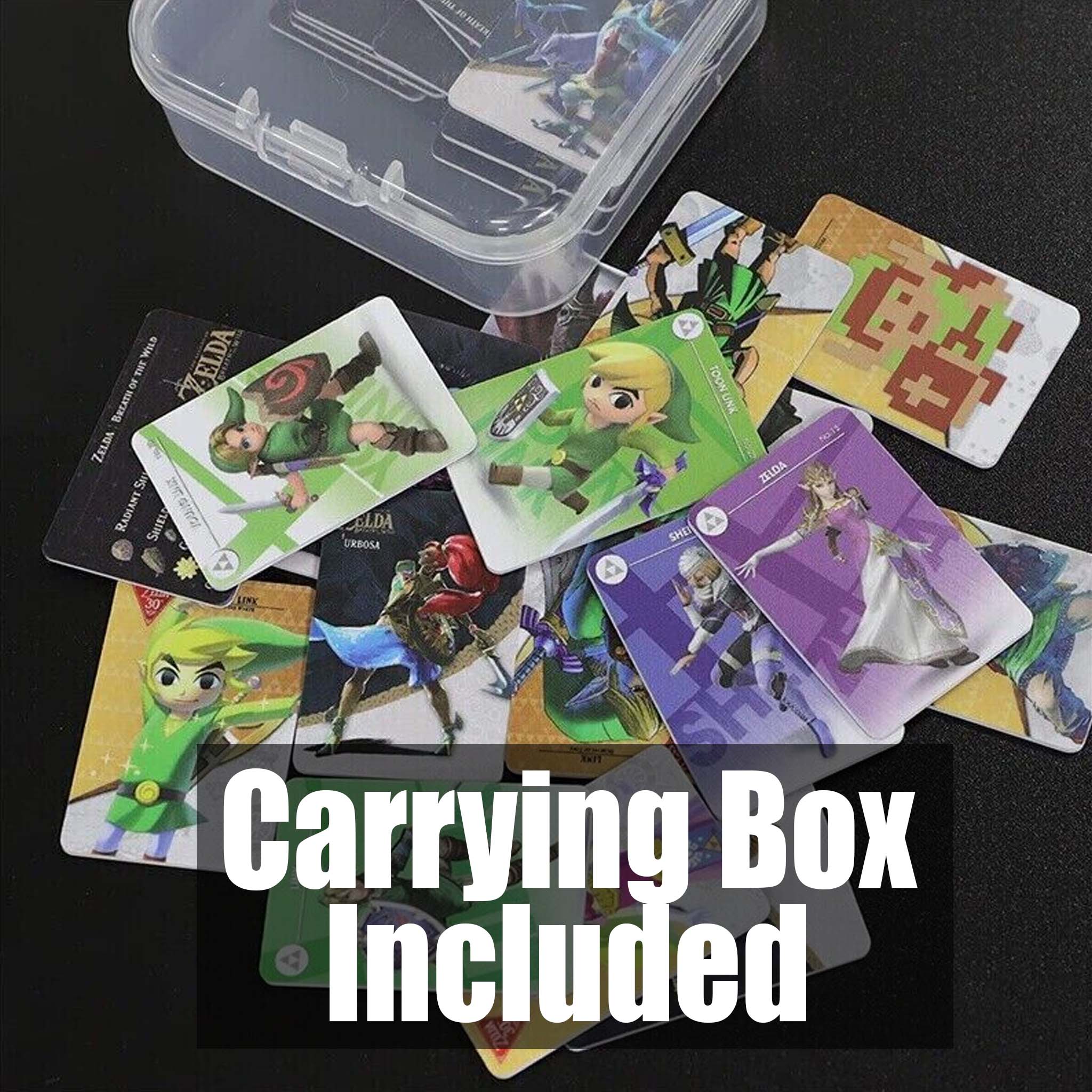 Zelda Amiibo Cards 40 PCS for Nintendo Switch 2/Switch 1