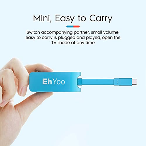Portable Switch Adapter USB Type C to HDMI Adapter for Compatible with Nintendo Switch, Steam Deck, Samsung S21/S20/Note20/TabS7
